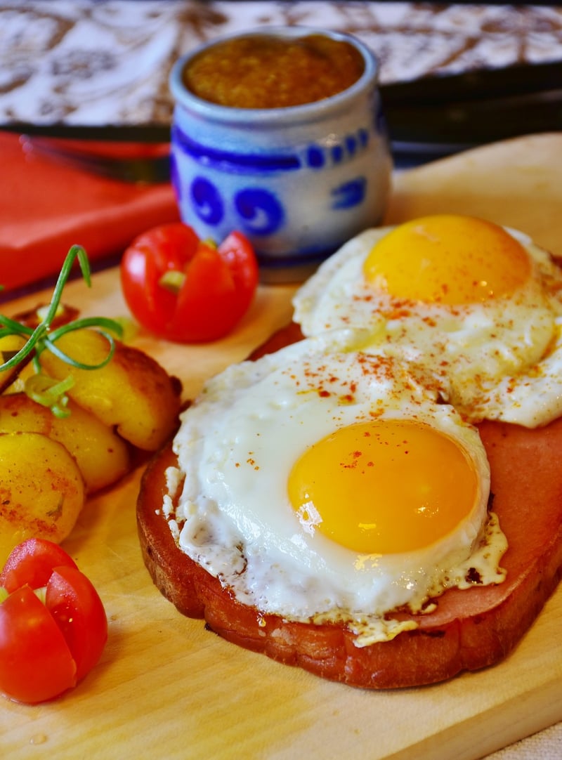 Farm-fresh eggs